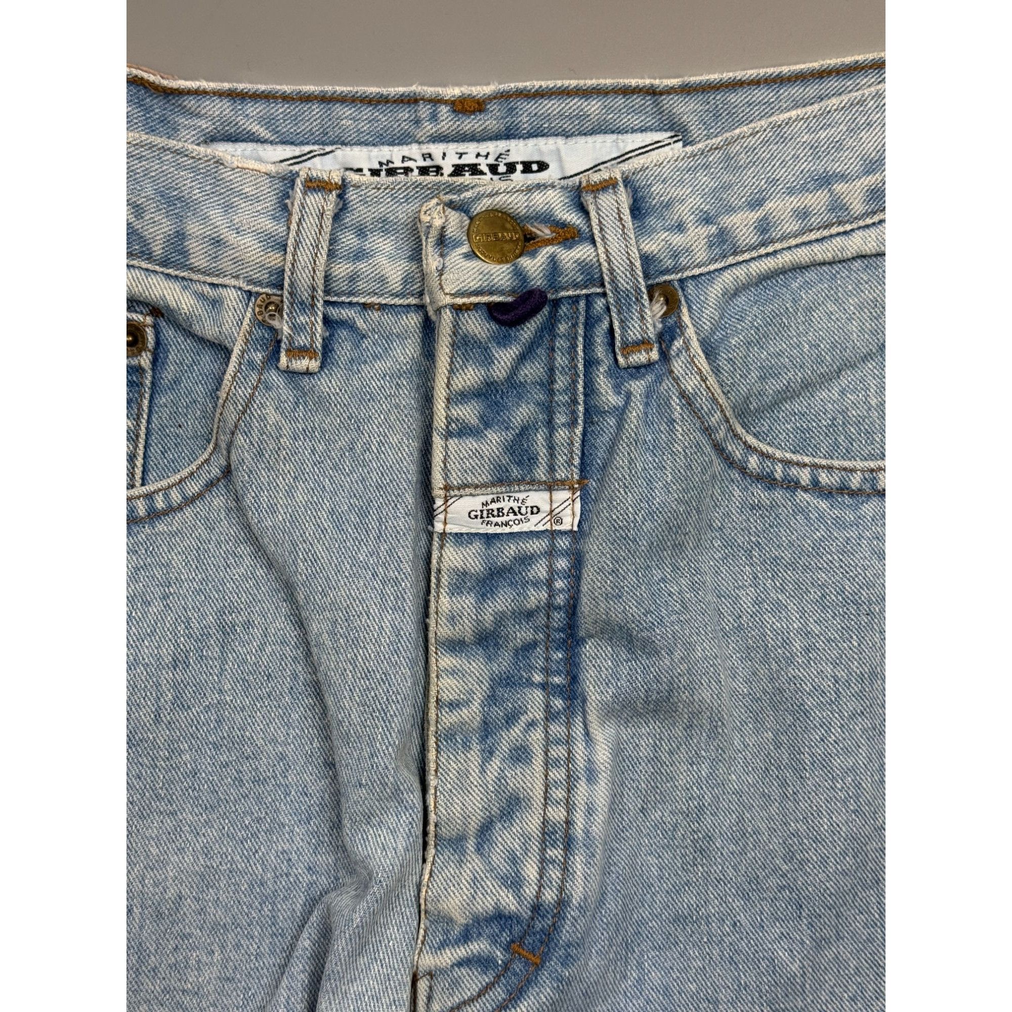 Marithe + Francois Girbaud Vintage Marithe Francois Girbaud Made in USA Mom Denim Jeans Size 30" / US 8 / IT 44 - 3 Thumbnail