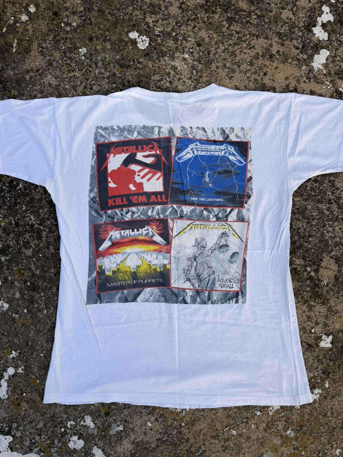 Metallica 1988 Vintage Metallica And Justice For All Tee Size US L / EU 52-54 / 3 - 4 Thumbnail