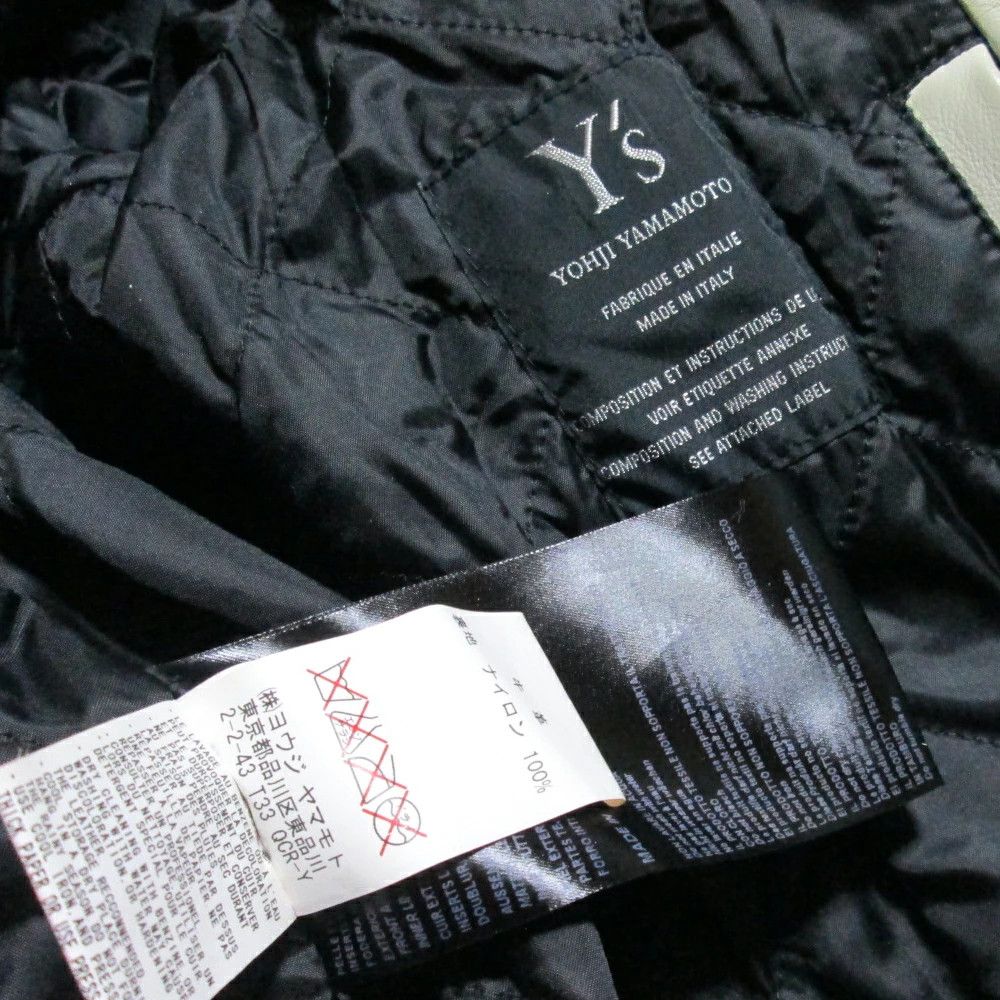 Yohji Yamamoto Y's Yohji Yamamoto × DAINESE real leather rider jacket Size US XXL / EU 58 / 5 - 4 Thumbnail