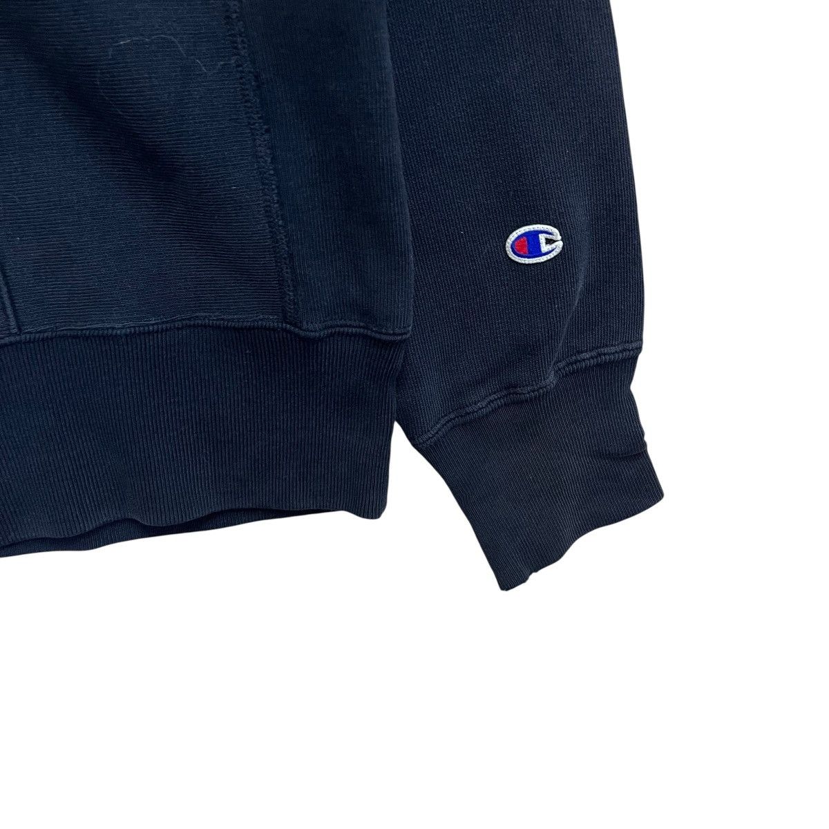 Champion Vintage 90s Champion Reverse Weave Big Logo Crewneck Hoodie Size US M / EU 48-50 / 2 - 6 Thumbnail