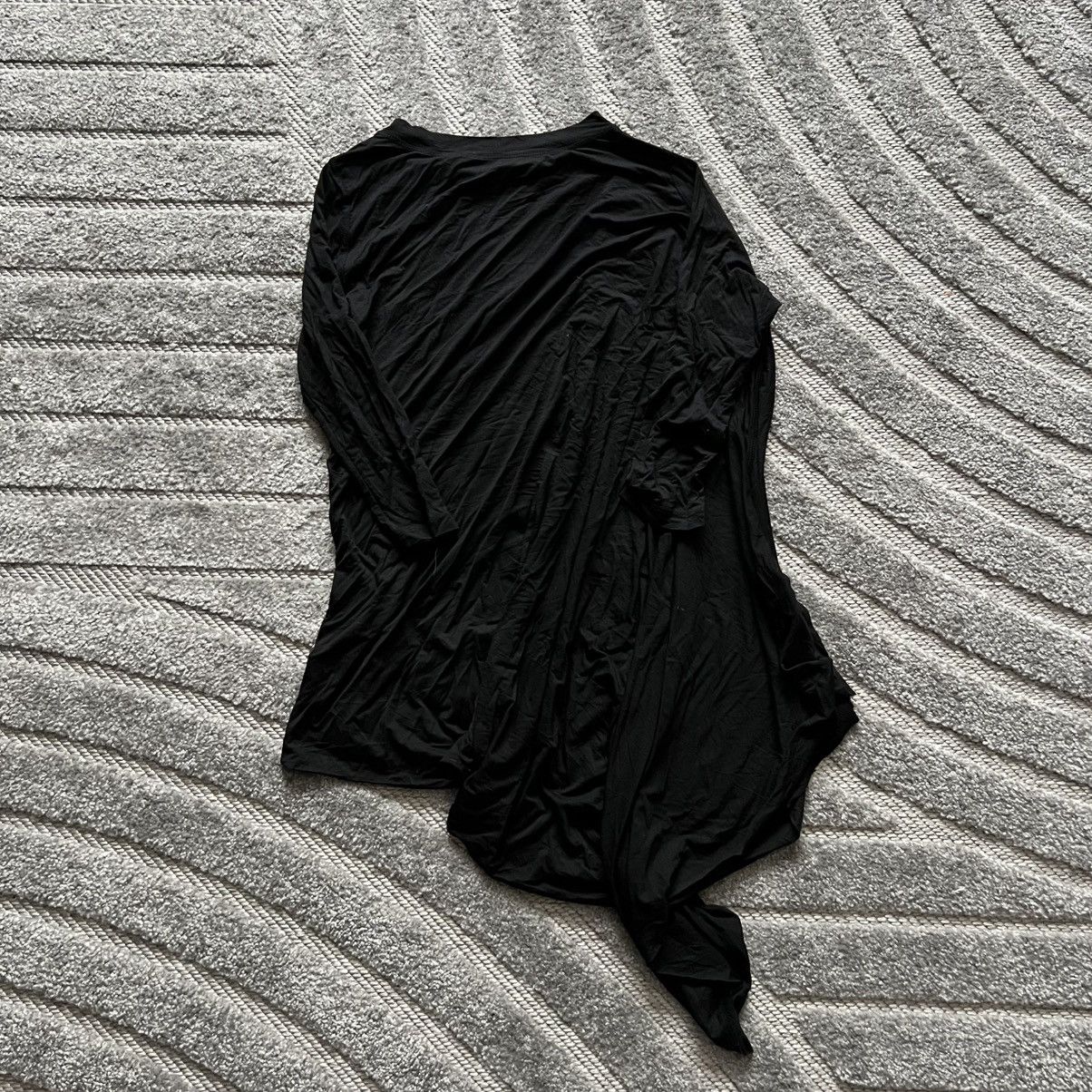 Rick Owens S/S 15 Moody Rick Owens Asymmetric Blouse Tee Size XS / US 0-2 / IT 36-38 - 1 Thumbnail