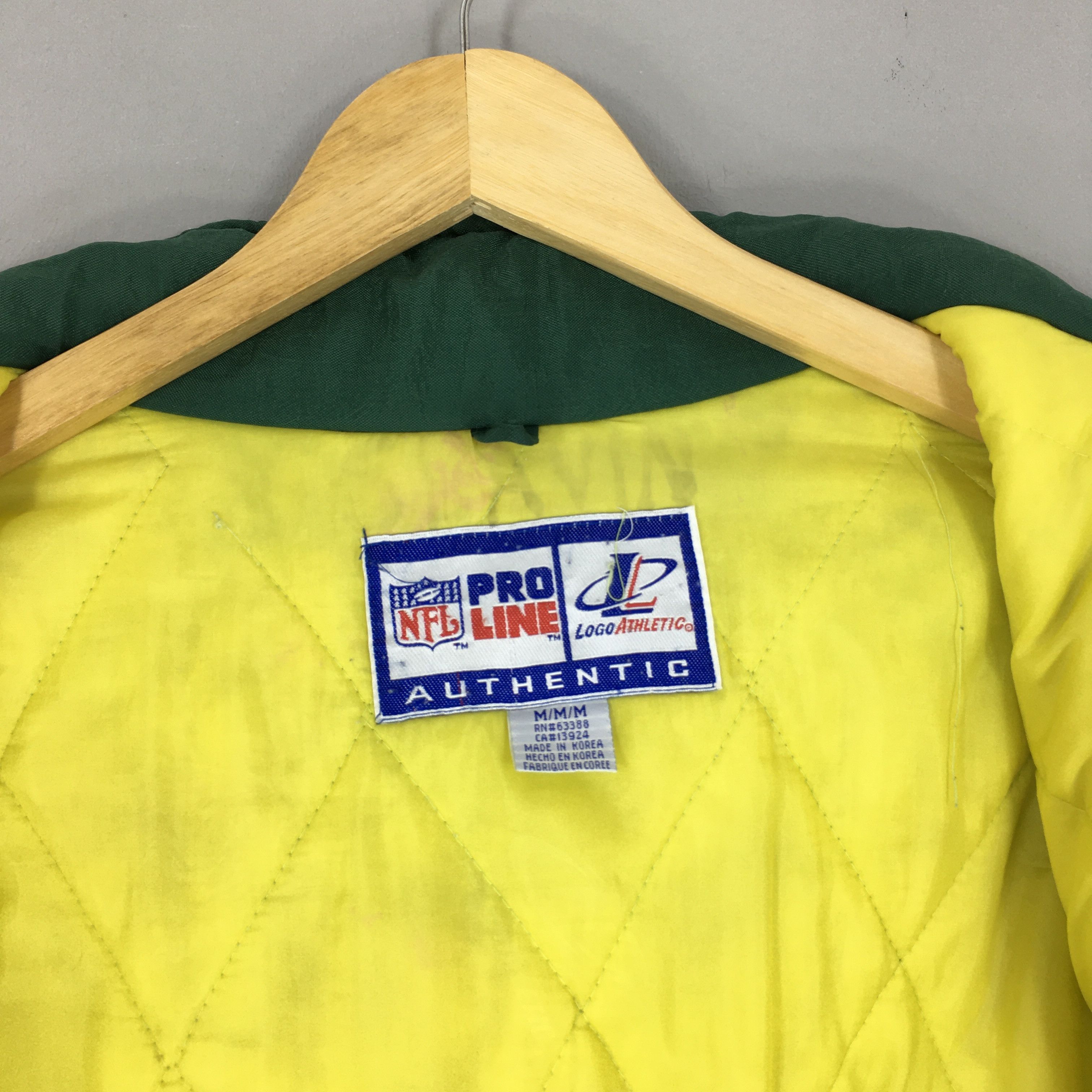 NFL × Starter × Vintage Vintage Green Bay Packers NFL Zipper Jacket Medium Size US M / EU 48-50 / 2 - 7 Thumbnail