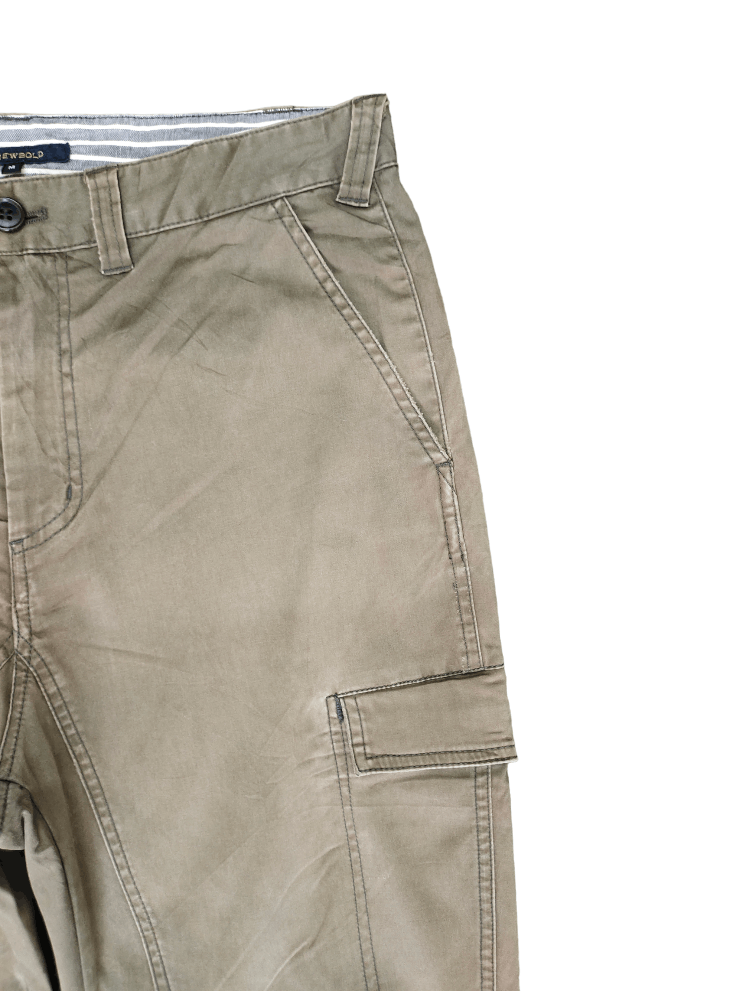 Comme des Garcons × Undercover R. Newbold Paul Smith Two Tones Spiral Cut Cargo Pants Size US 31 - 5 Thumbnail