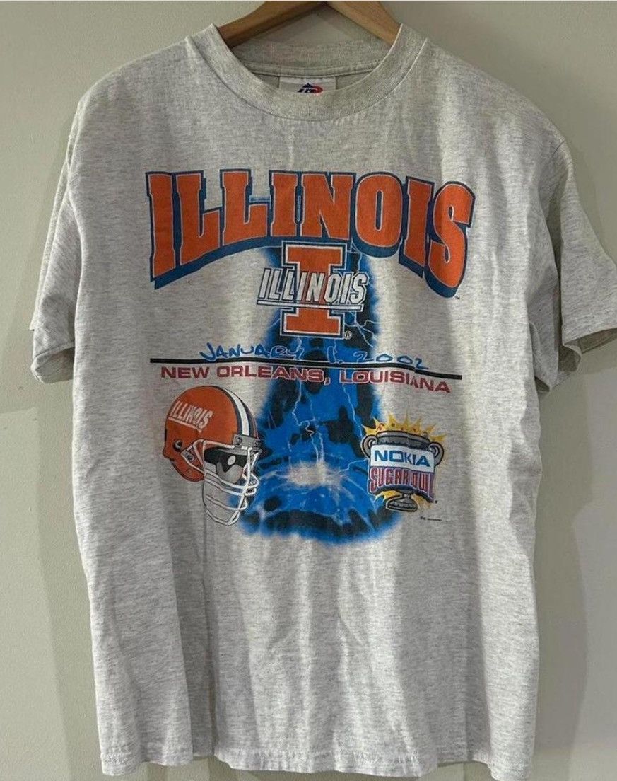 Vintage Vintage 2002 Illinois tee Size US M / EU 48-50 / 2 - 1 Thumbnail