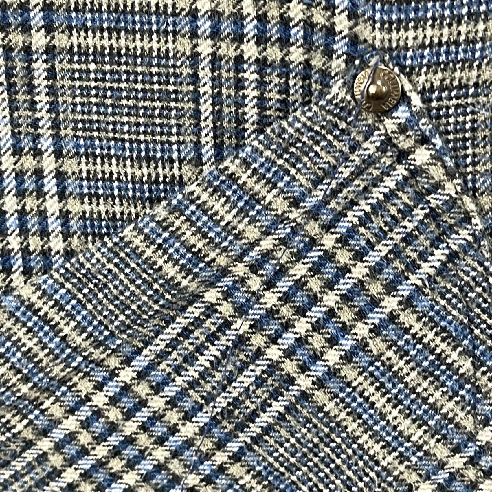 Vintage Vintage Columbia Vest Womens XL Blue Plaid Reversible Quilted Outdoors 90s Fall Casual Womens XL Size XL / US 12-14 / IT 48-50 - 6 Thumbnail