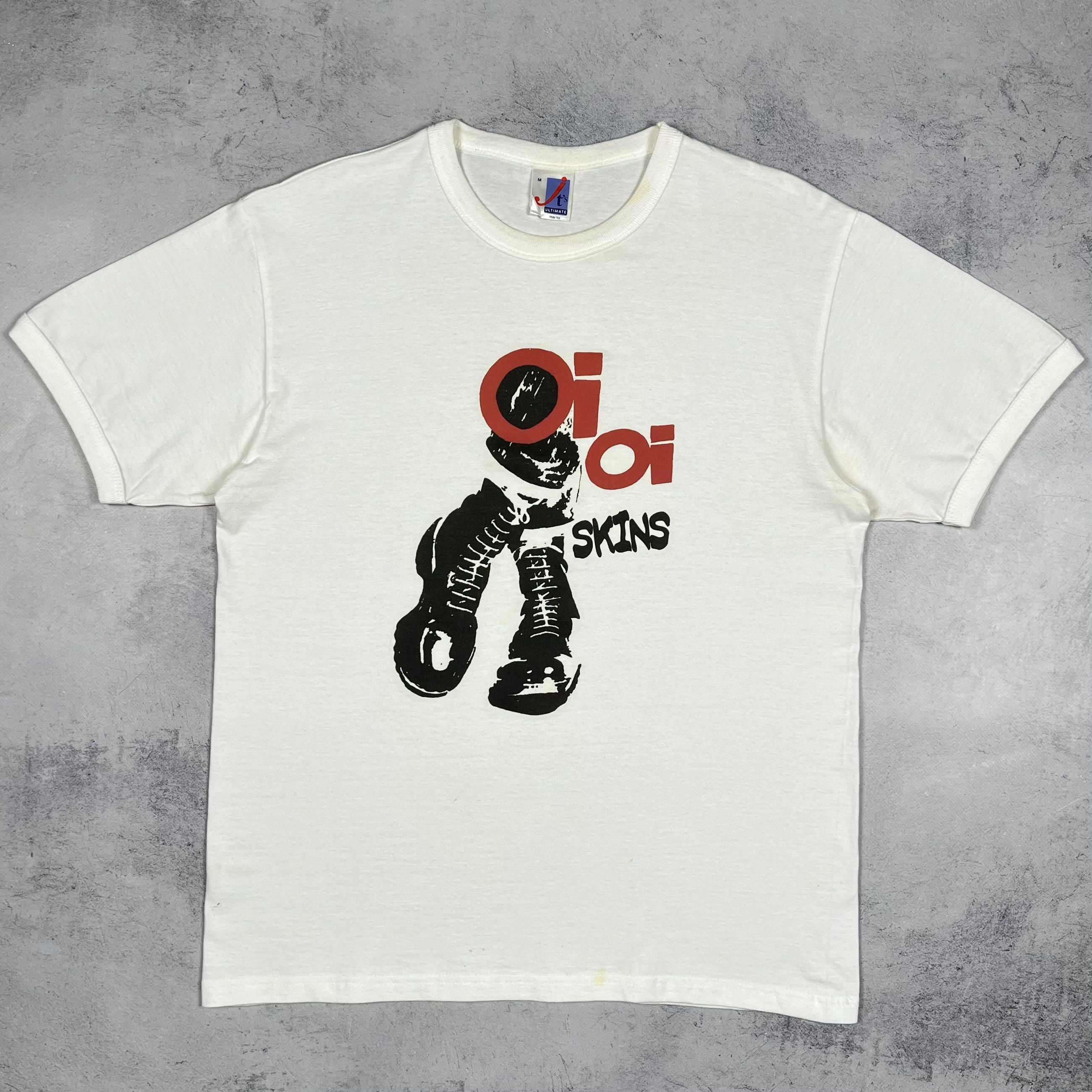 Band Tees Vintage OI OI Skins Rare Punk T Shirt 90’s Size US M / EU 48-50 / 2 - 2 Thumbnail