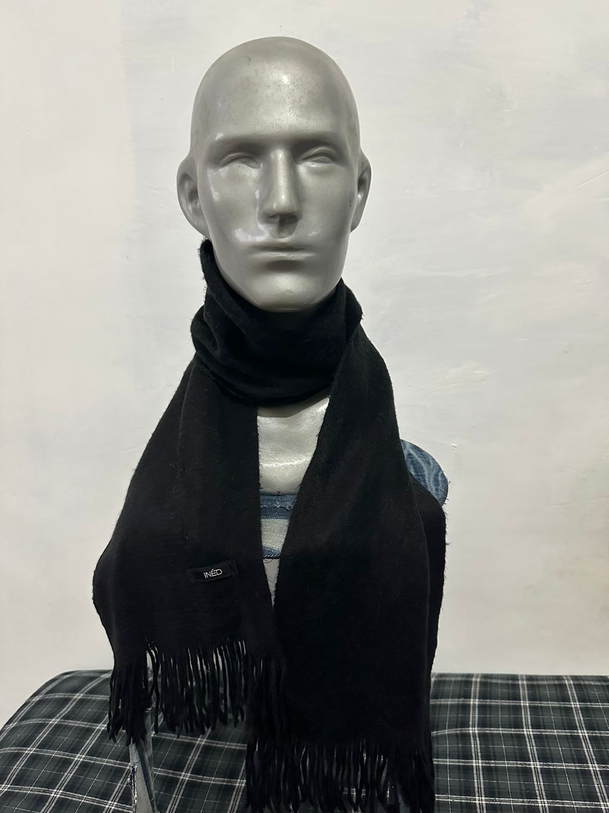 Yohji Yamamoto 🔥Ined by Yohji Yamamoto Scarf / Muffler / Neckwear Size ONE SIZE - 1 Thumbnail