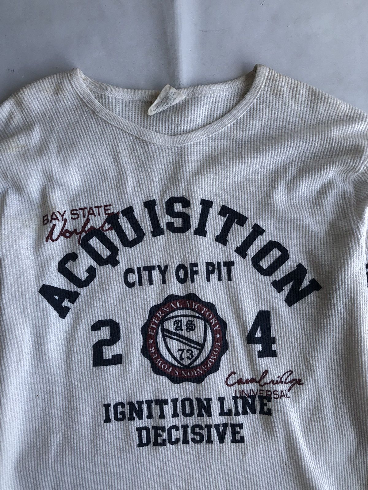 Hysteric Glamour ACQUISTION CITY OF PIT IGNITION LINE DECISIVE LONGSLEEVE Size US L / EU 52-54 / 3 - 5 Thumbnail