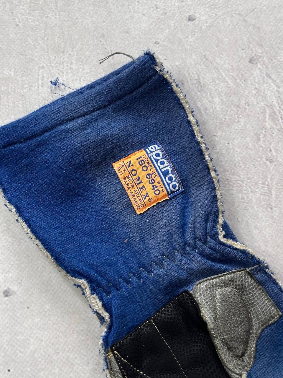 NASCAR × Vintage Sparco Vintage Racing Gloves Size ONE SIZE - 6 Thumbnail