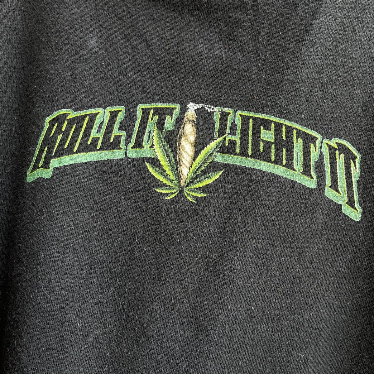 Other Streetwear Weeds Roll It Light It Big Printed TShirt Size US XL / EU 56 / 4 - 9 Thumbnail