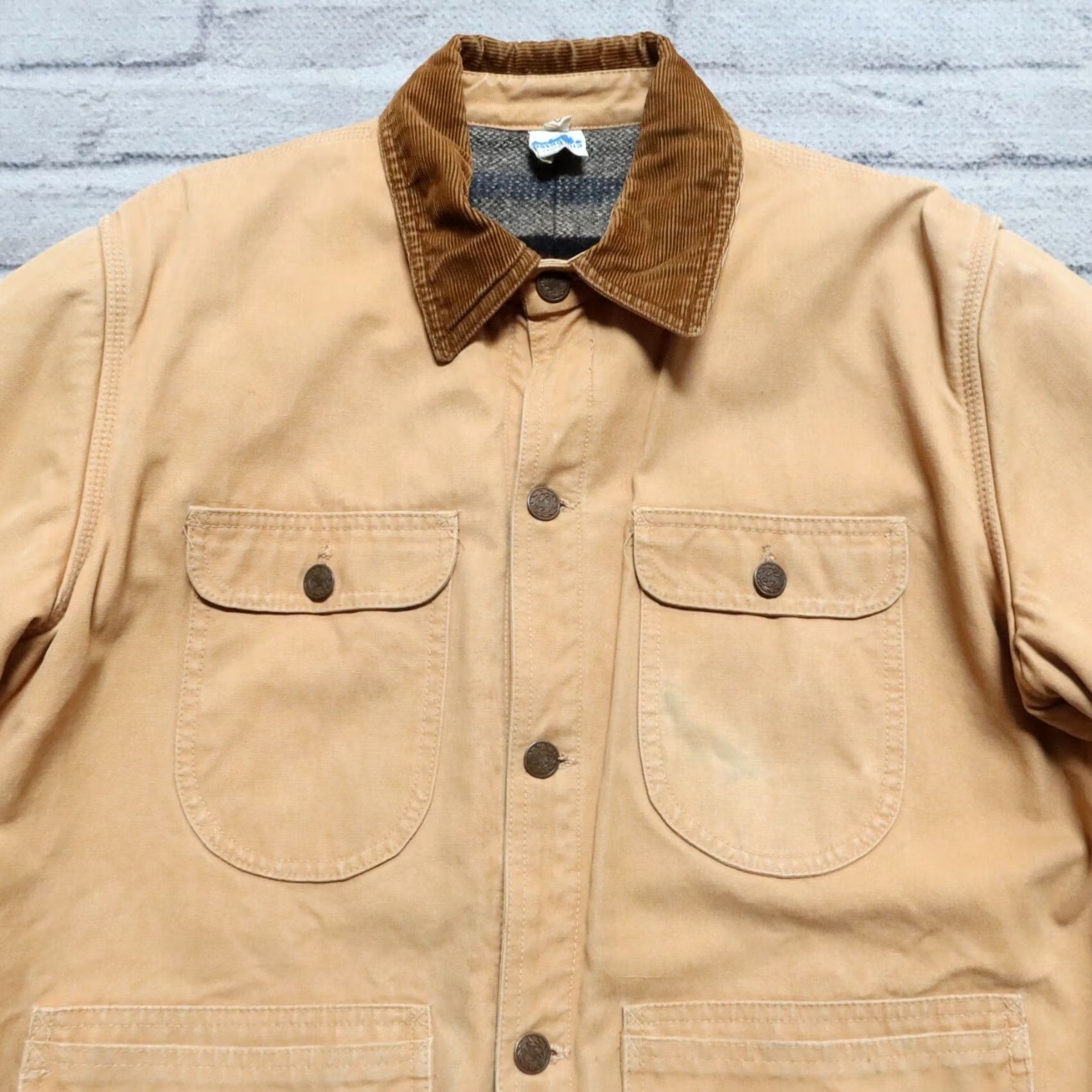 Patagonia Vintage Patagonia Blanket Lined Range Coat Barn Jacket Chore Mens L Brown Century 70s Retro Patrol Ranger Style Size US L / EU 52-54 / 3 - 2 Thumbnail