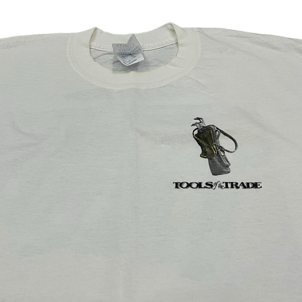 Vintage Vintage Tools of the Trade Golf White T-shirt Size US XL / EU 56 / 4 - 3 Thumbnail