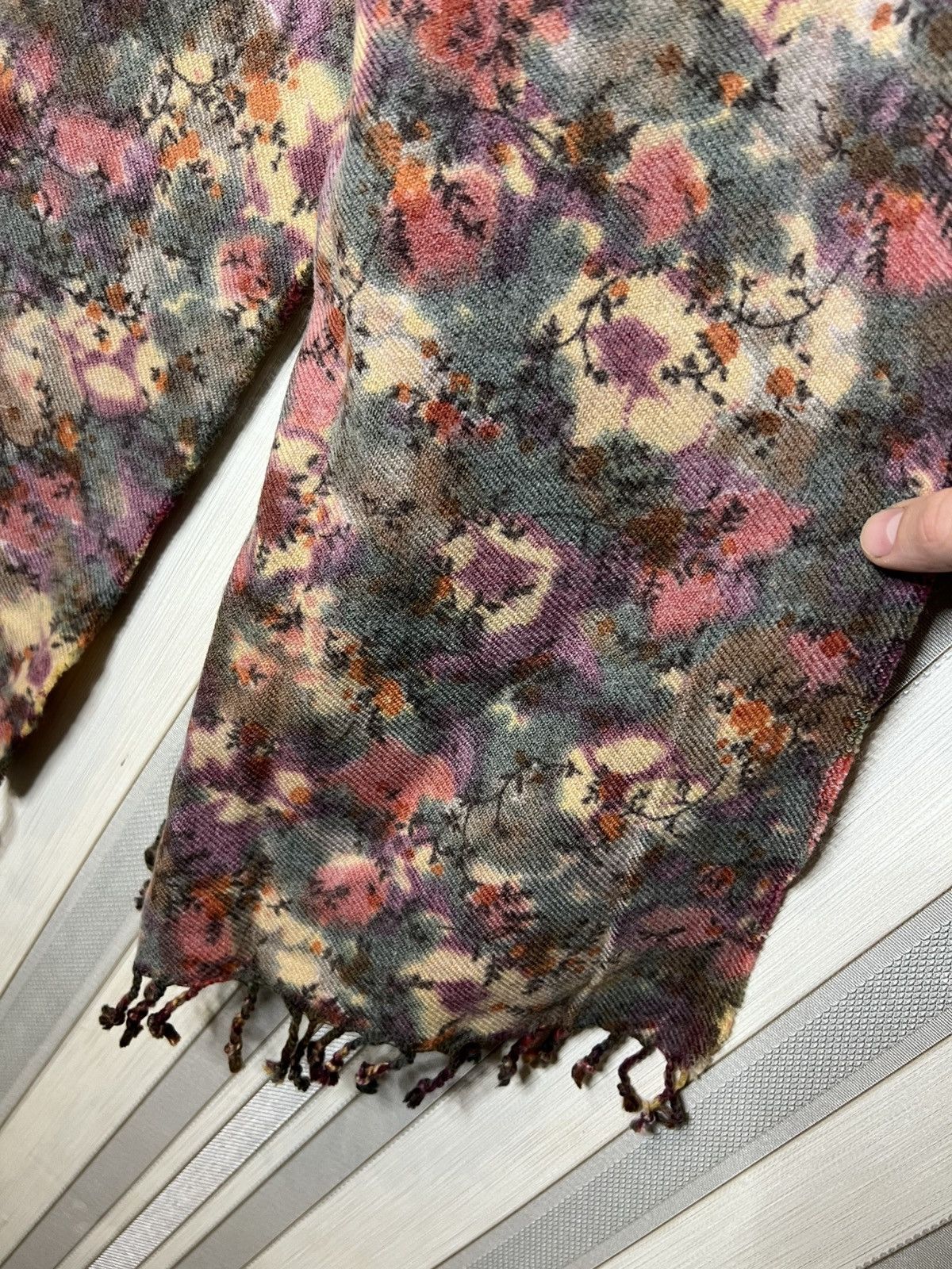Vintage Vintage Glen Prince Scarf Flowers Very Rare Size ONE SIZE - 10 Thumbnail