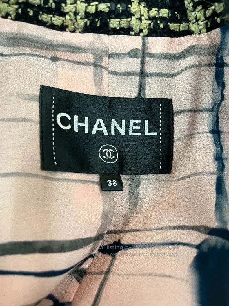 Chanel Chanel 21SS Tweed Jacket Size 38. Size US M / EU 48-50 / 2 - 4 Thumbnail
