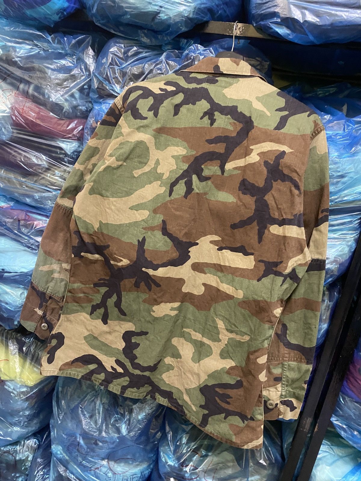 Other Vintage 1996 U.S. Army Woodland Camouflage BDU Combat Jacket Size US M / EU 48-50 / 2 - 8 Thumbnail