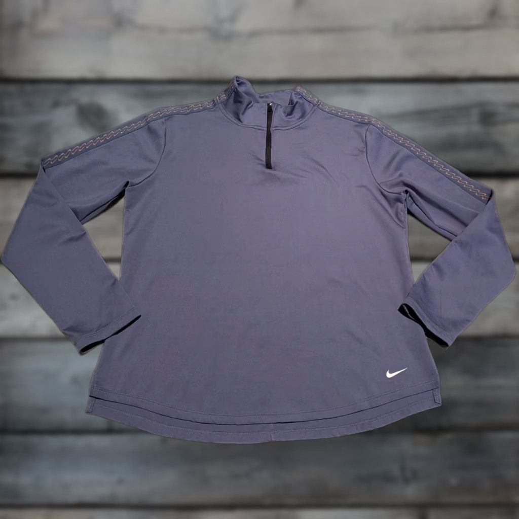 Nike Nike Therma-FIT One Women's 1/4-Zip Top Diffused Blue Size Large FB5594-491 Size L / US 10 / IT 46 - 1 Thumbnail