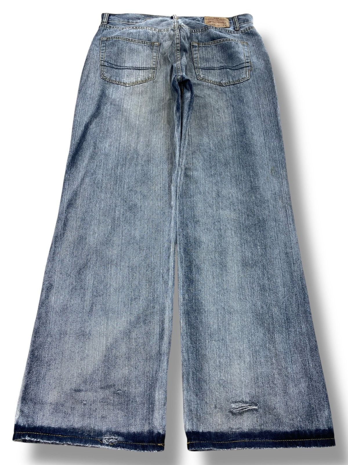 Abercrombie & Fitch Abercombie & Fitch Acid Wash Style Distress Loose Jeans Size US 36 / EU 52 - 3 Thumbnail