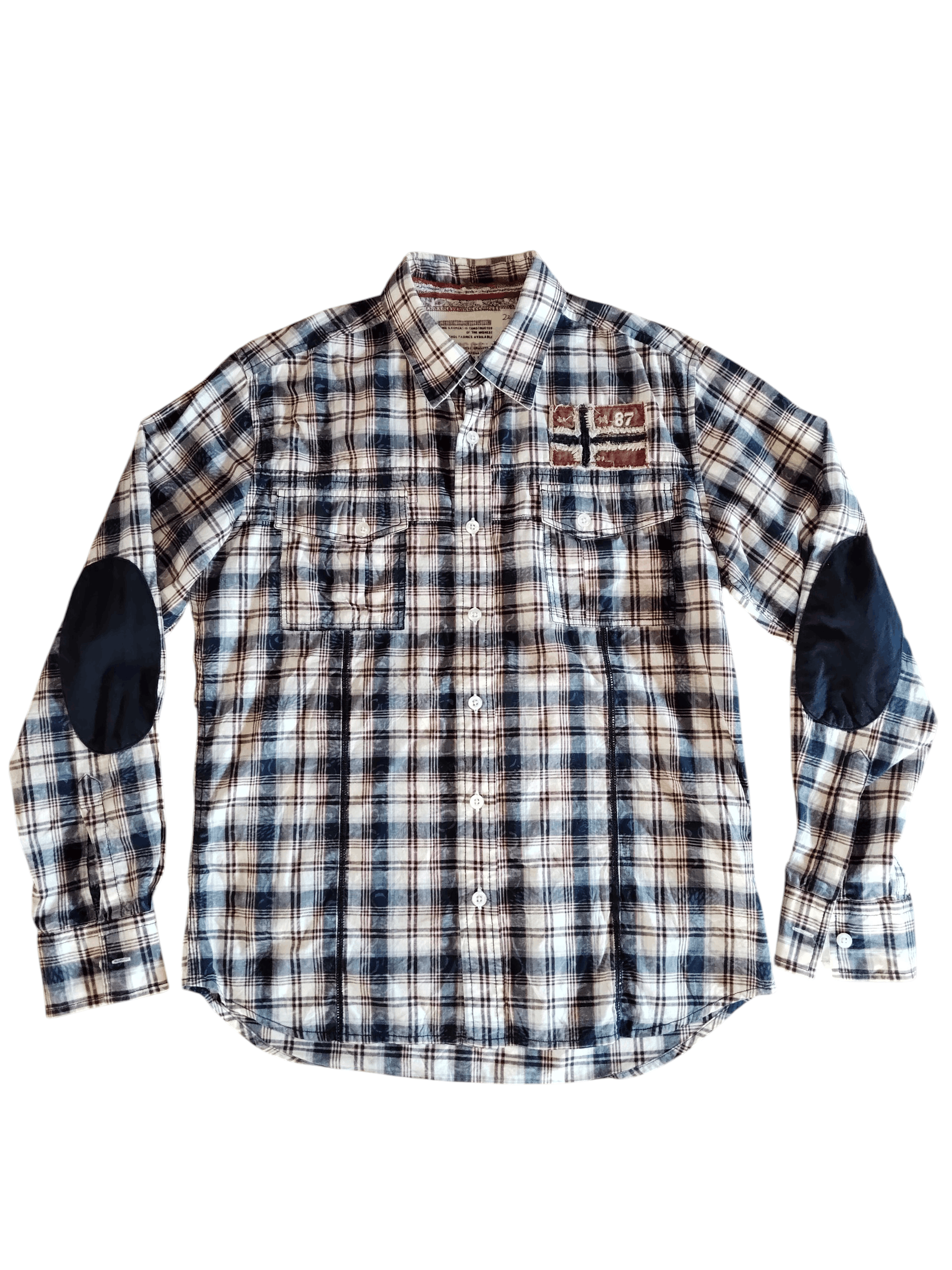 Napapijri NAPAPIJRI Tartan Flannel Size US L / EU 52-54 / 3 - 1 Thumbnail