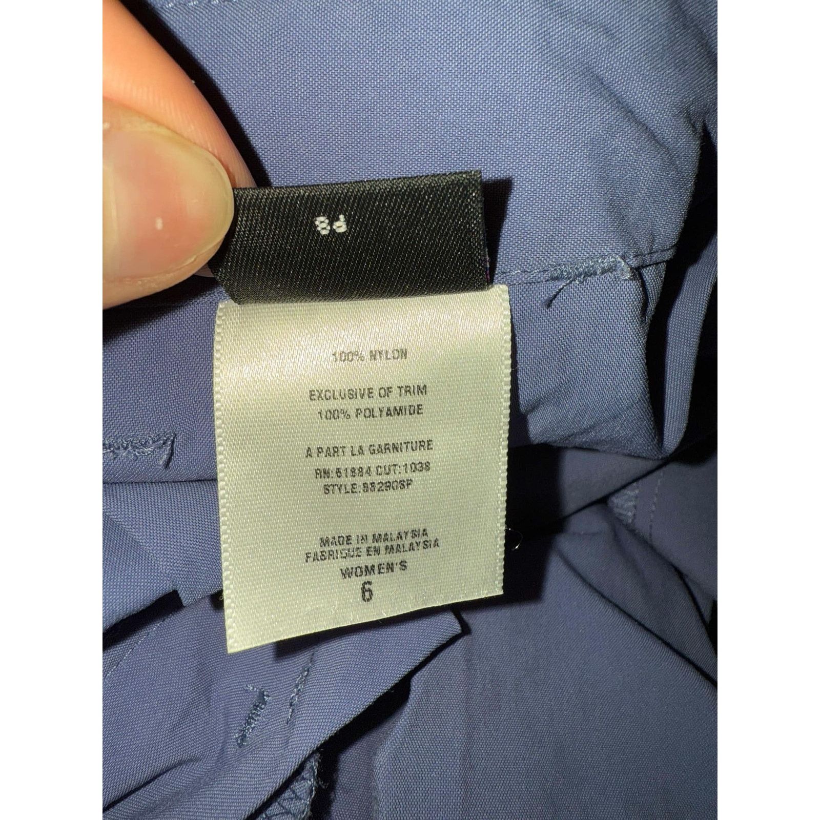 Patagonia Patagonia Roll Up Outdoor Hiking Pants Blue Women’s Size 6 Size 28" / US 6 / IT 42 - 6 Thumbnail