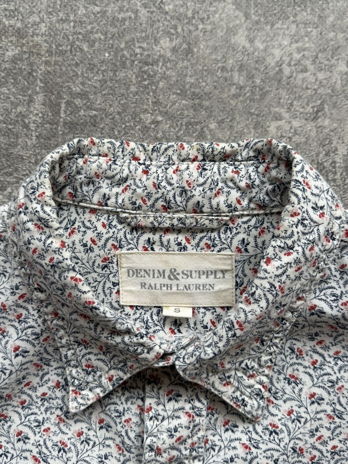 Denim & Supply Ralph Lauren Denim & Supply RL Flower Shirt Size US S / EU 44-46 / 1 - 6 Thumbnail