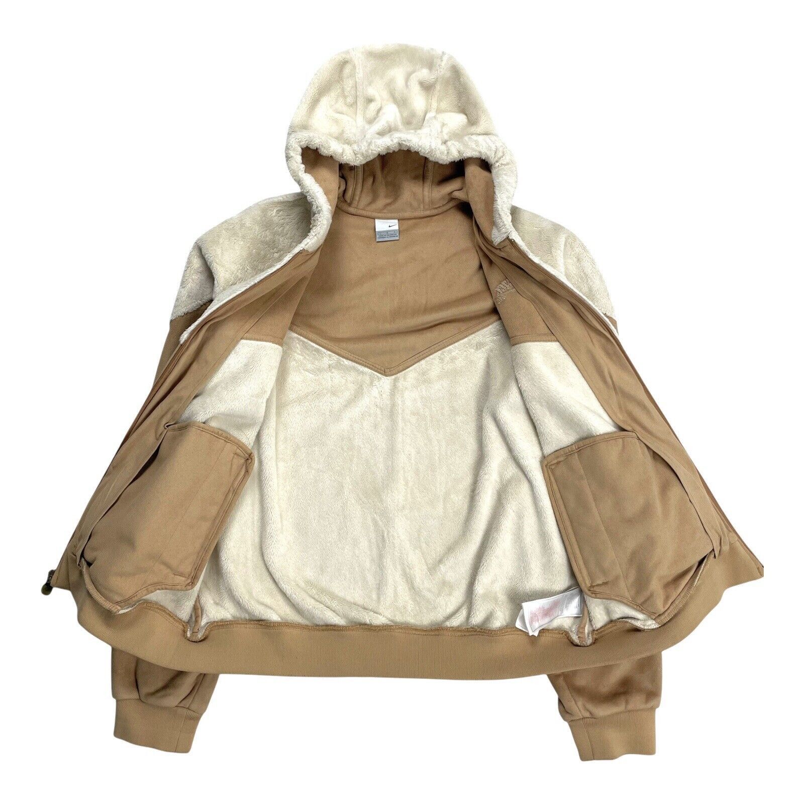 Nike Vintage Nike SB Air Suede Fur Jacket Windrunner Dunk 2004 L Size US L / EU 52-54 / 3 - 2 Thumbnail
