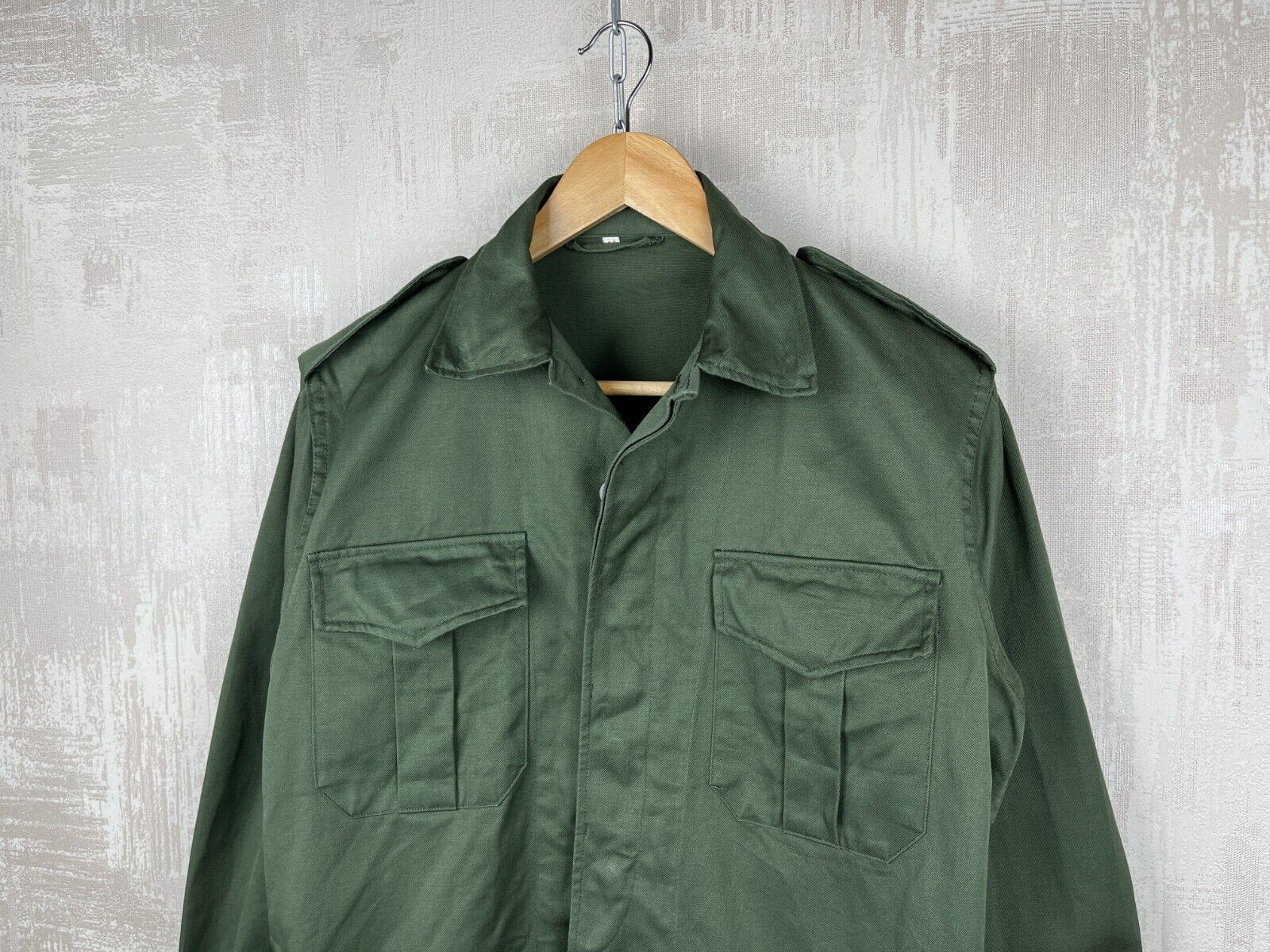 Other Vintage Begetex 1978 Military Officer's Long Sleeve Shirt Size US S / EU 44-46 / 1 - 3 Thumbnail