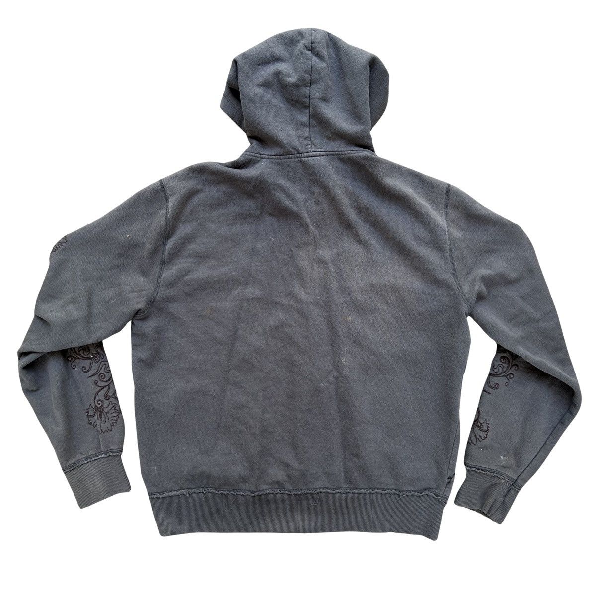 Nine Lives NINE LIVES Hard To Handle Full Zip Hooded Sweater Y2K XL Size XL / US 12-14 / IT 48-50 - 8 Thumbnail