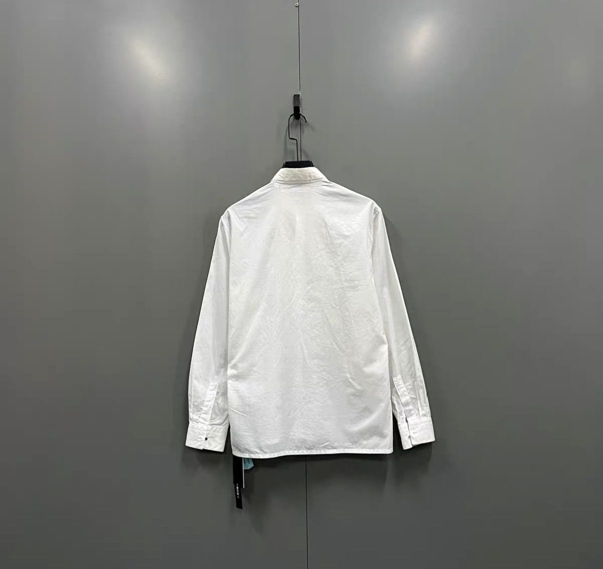Hermes HERMES White Printed Long Sleeve Shirt J41 Size US XXS / EU 40 - 2 Thumbnail