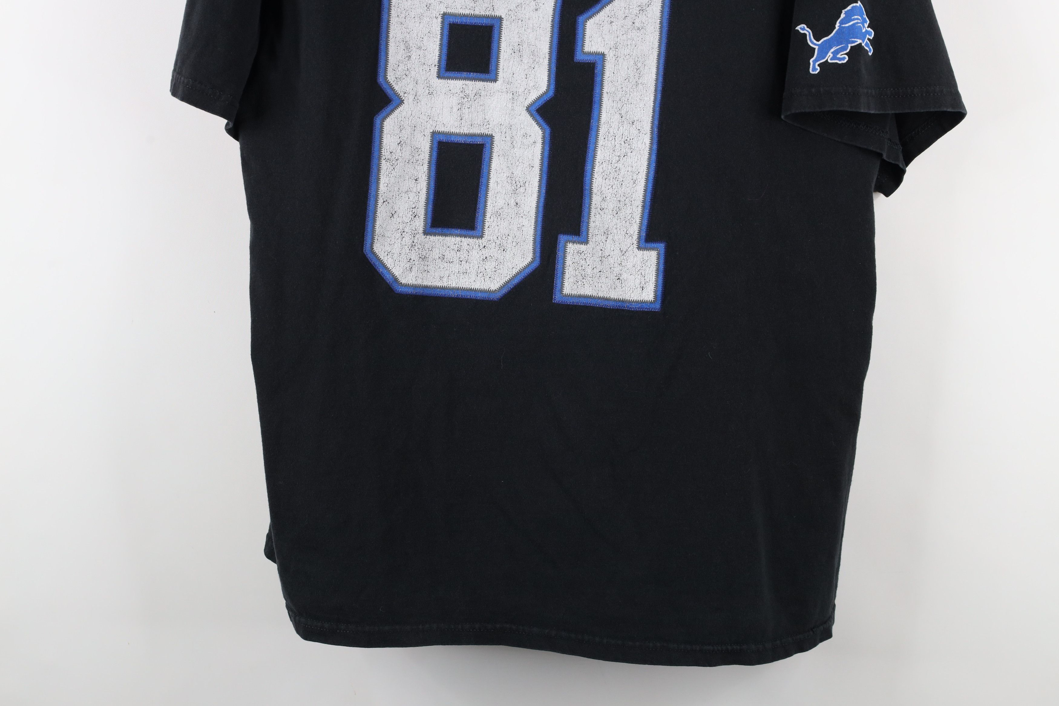Vintage Vintage NFL Johnson Jr Detroit Lions Football Jersey T-Shirt Size US XL / EU 56 / 4 - 3 Thumbnail