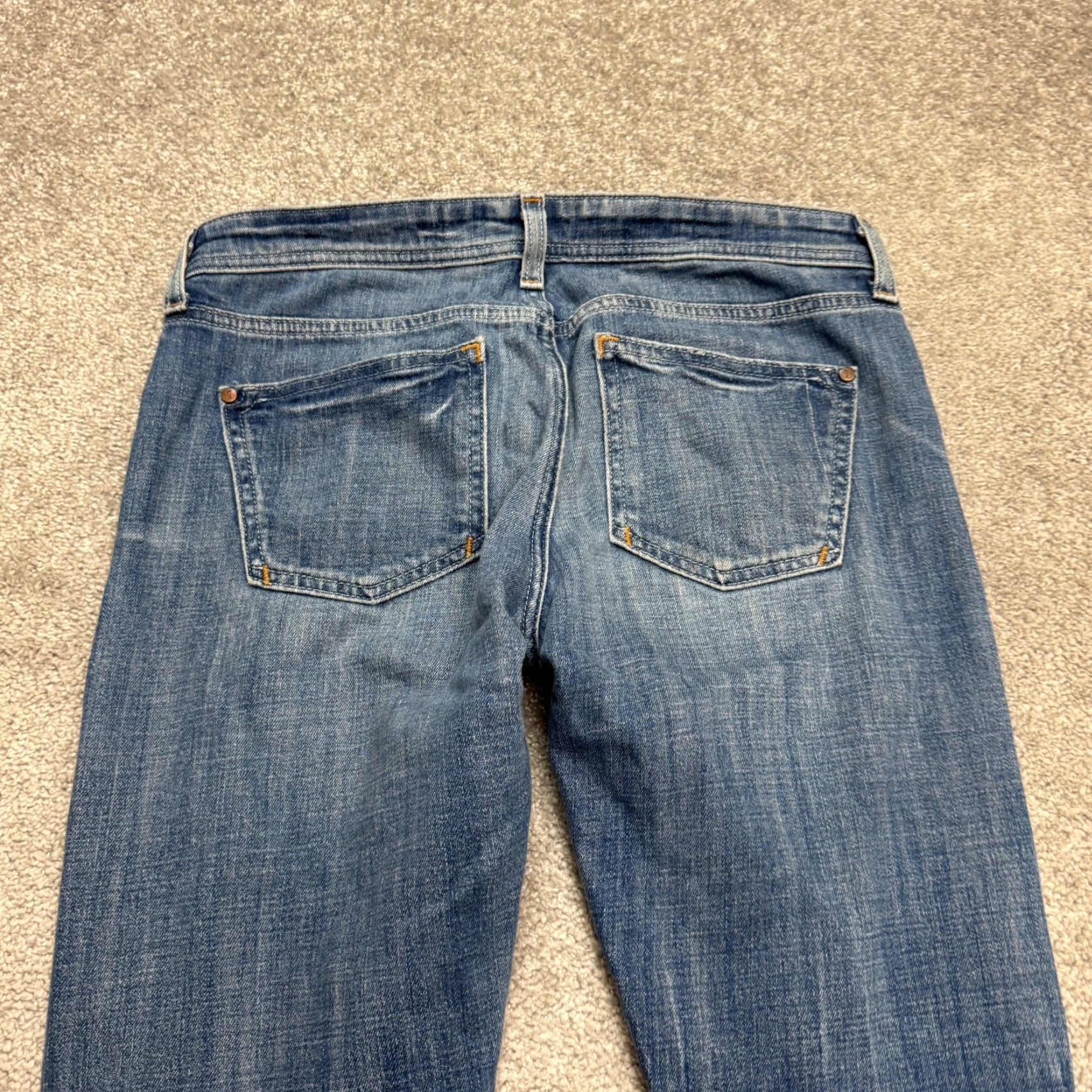 Vintage Pilcro And The Letterpress Hyphen Denim Jeans Womens 26 Blue Medium Wash Casual City Streetwear Size 26" / US 2 / IT 38 - 4 Thumbnail