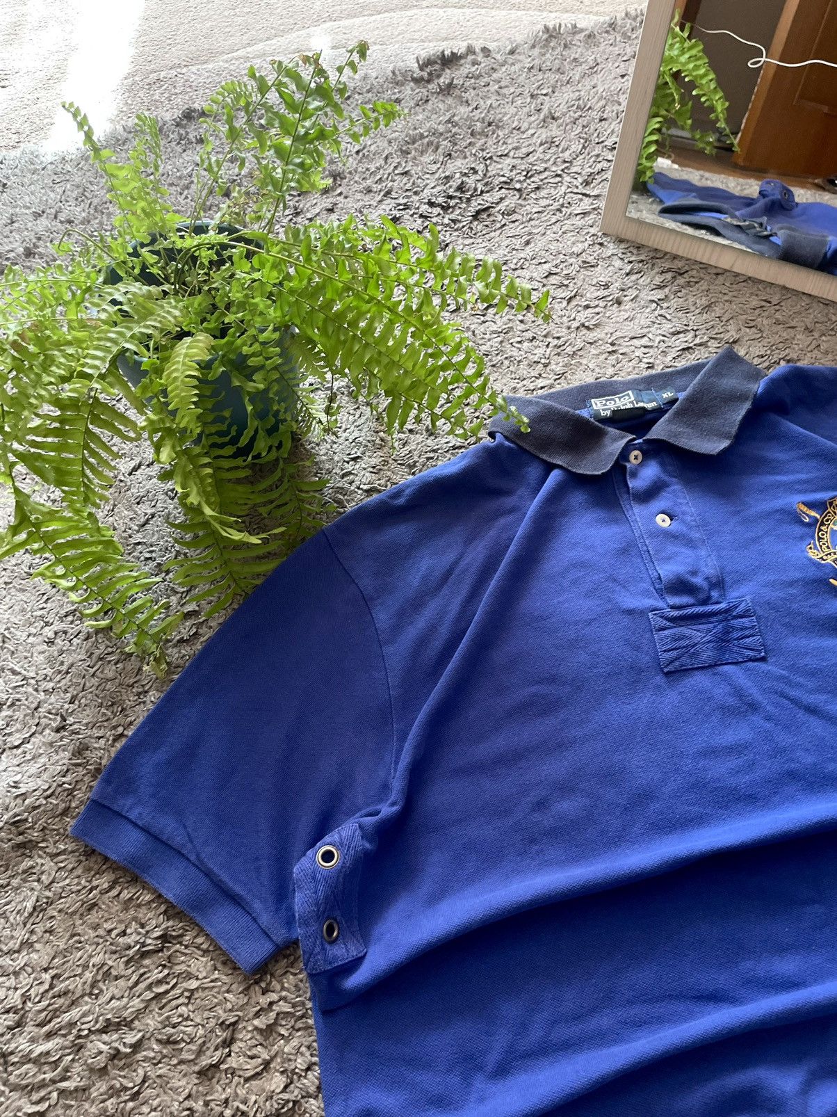 Polo Ralph Lauren × Vintage Polo Ralph Lauren T-Shirt Streetwear Big Logo Chief Keef Y2k Size US XL / EU 56 / 4 - 7 Thumbnail