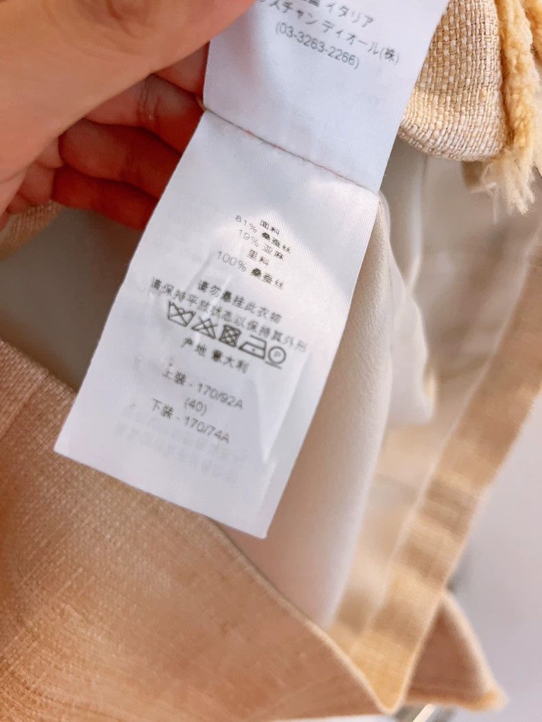 Dior Dior Fragrant linen silk jacket 2504-Nextarrow Size S / US 4 / IT 40 - 9 Thumbnail