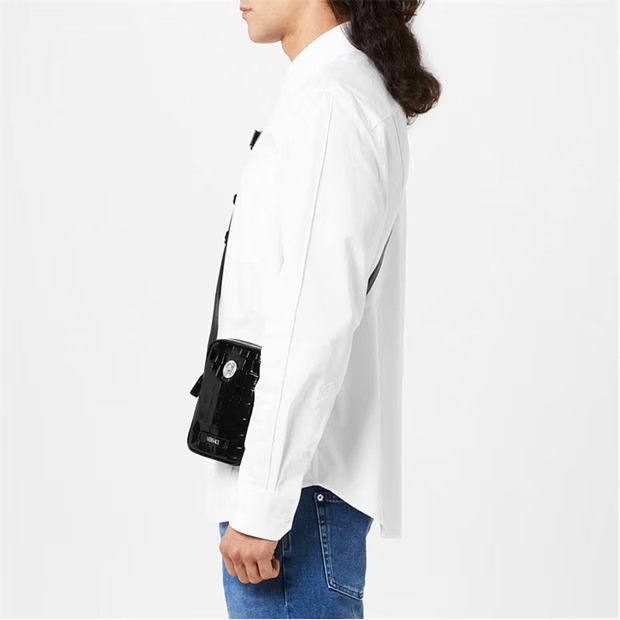 Versace o1g2r1mq0824 Buckle Shirts in White Size US XL / EU 56 / 4 - 4 Thumbnail