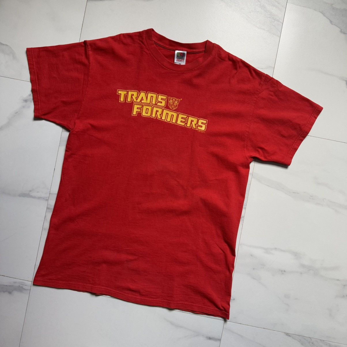 Fruit Of The Loom × Transformers × Vintage Vintage ‘99 Transformers Distressed T-Shirt Size US XL / EU 56 / 4 - 3 Thumbnail