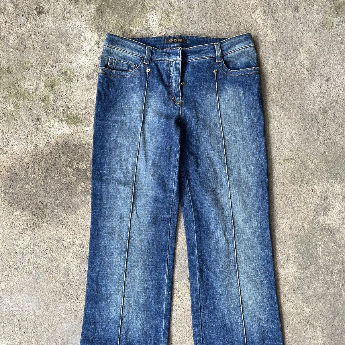 Just Cavalli × Roberto Cavalli × Vintage ✅Accep Offer✅Roberto Cavalli Jeans Pants Size 28" / US 6 / IT 42 - 4 Thumbnail