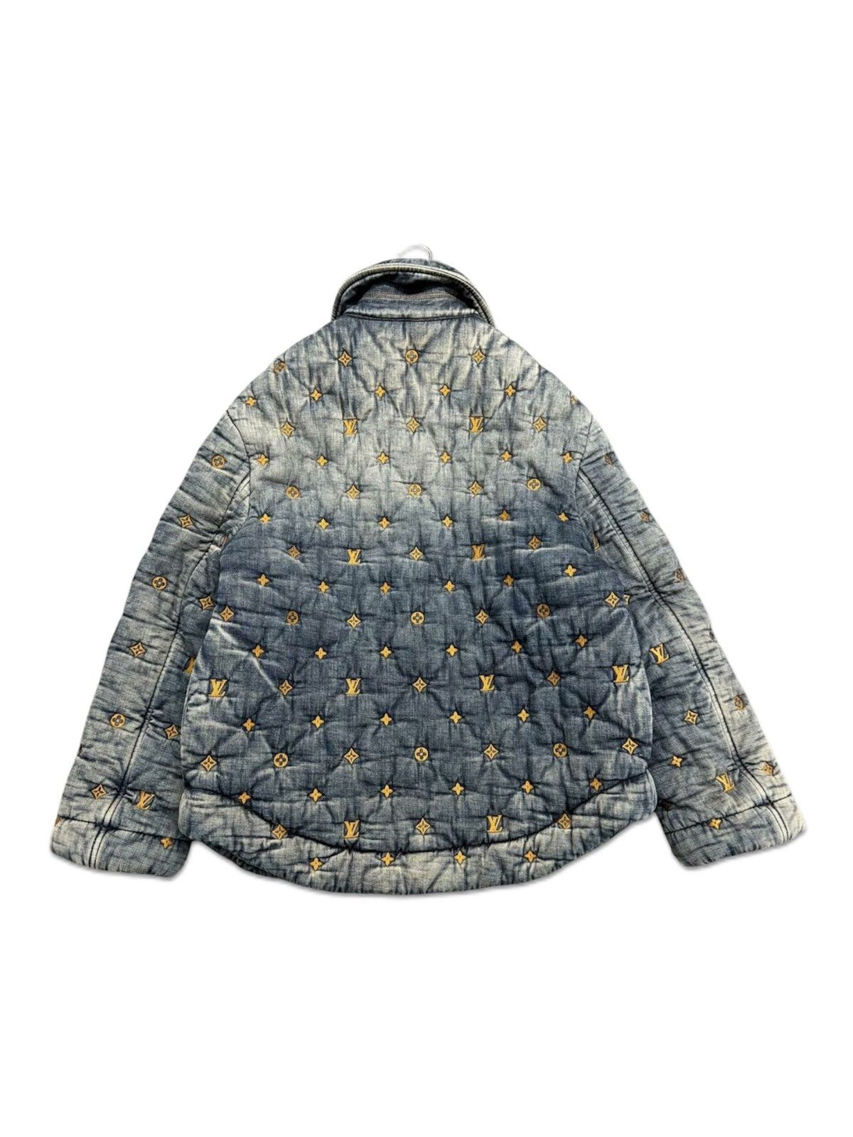 Louis Vuitton Louis Vuitton M Padded Denim Monogram Blouson Jacket Size US M / EU 48-50 / 2 - 2 Thumbnail