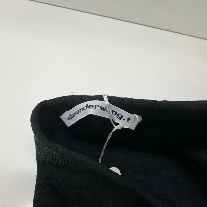 Alexander Wang Alexander Wang Black Printed Skirt for Women - Size 24" / US 00 / IT 34 - 6 Thumbnail