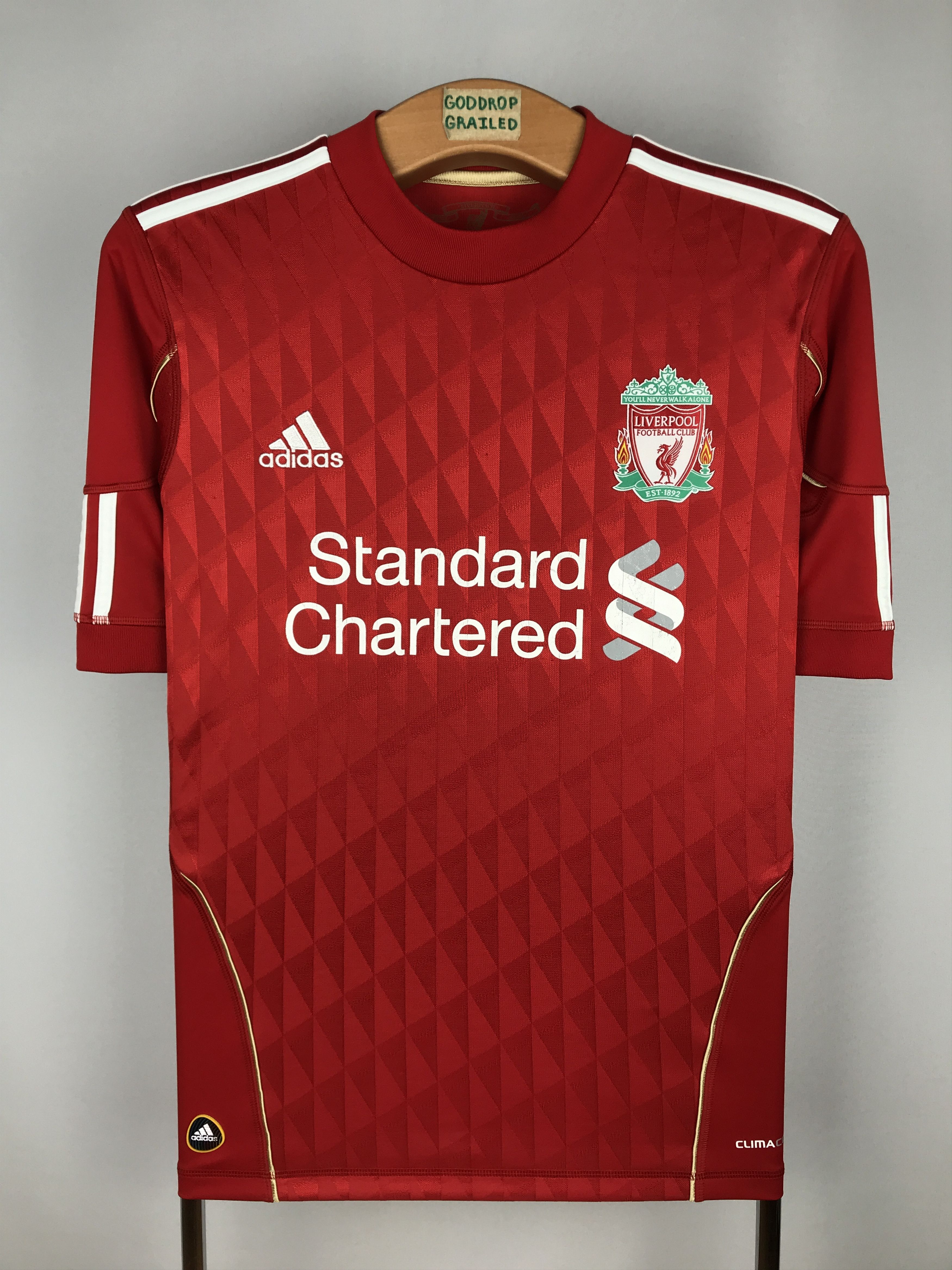 Adidas Liverpool 2010 Soccer Jersey Football Shirt Size US S / EU 44-46 / 1 - 1 Thumbnail