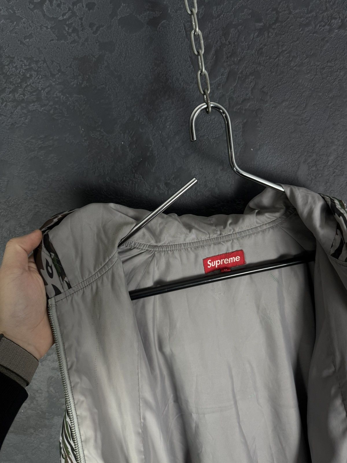 Supreme Supreme Poly Diamond Quilted Hooded Jacket Camo Rare Size US S / EU 44-46 / 1 - 15 Thumbnail