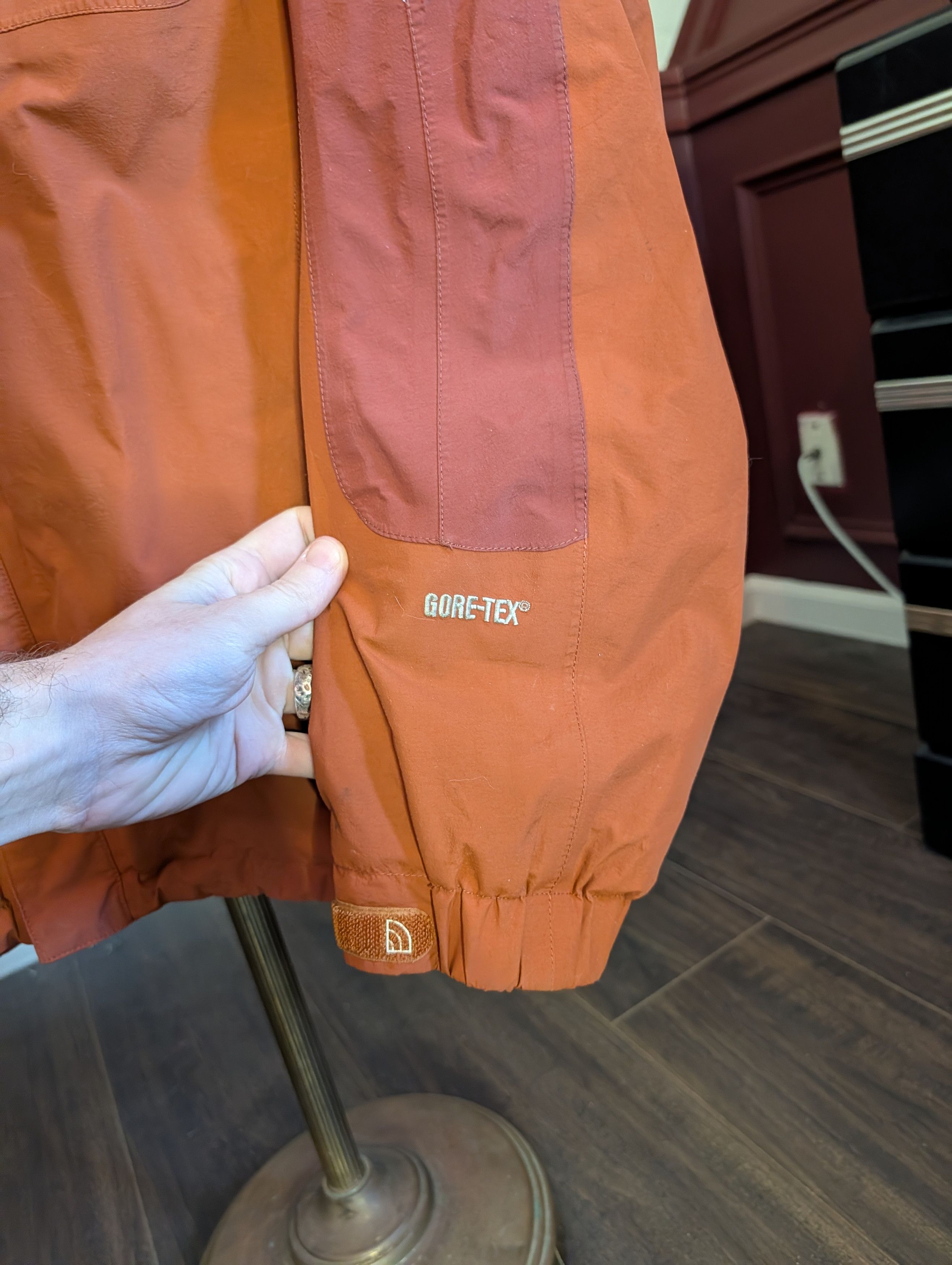 The North Face GORE TEX Orange 2005 Zip-Up Parka Coat Nylon Shell Size US XL / EU 56 / 4 - 2 Thumbnail