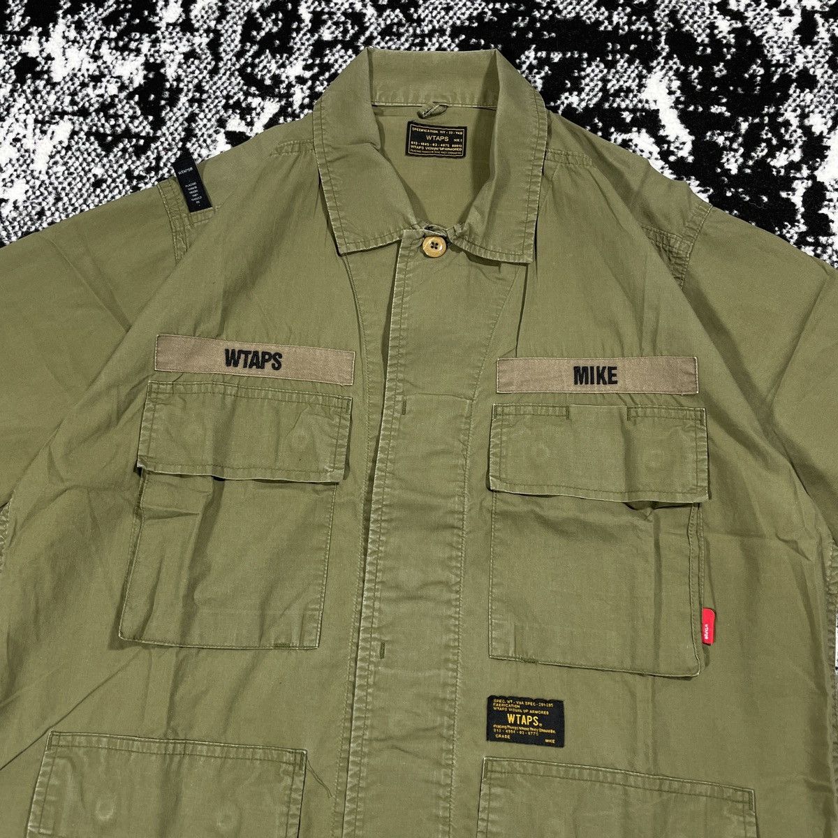 Wtaps WTAPS JUNGLE SS SHIRT MILITARY COTTON.POLIN 2016 Size US M / EU 48-50 / 2 - 2 Thumbnail