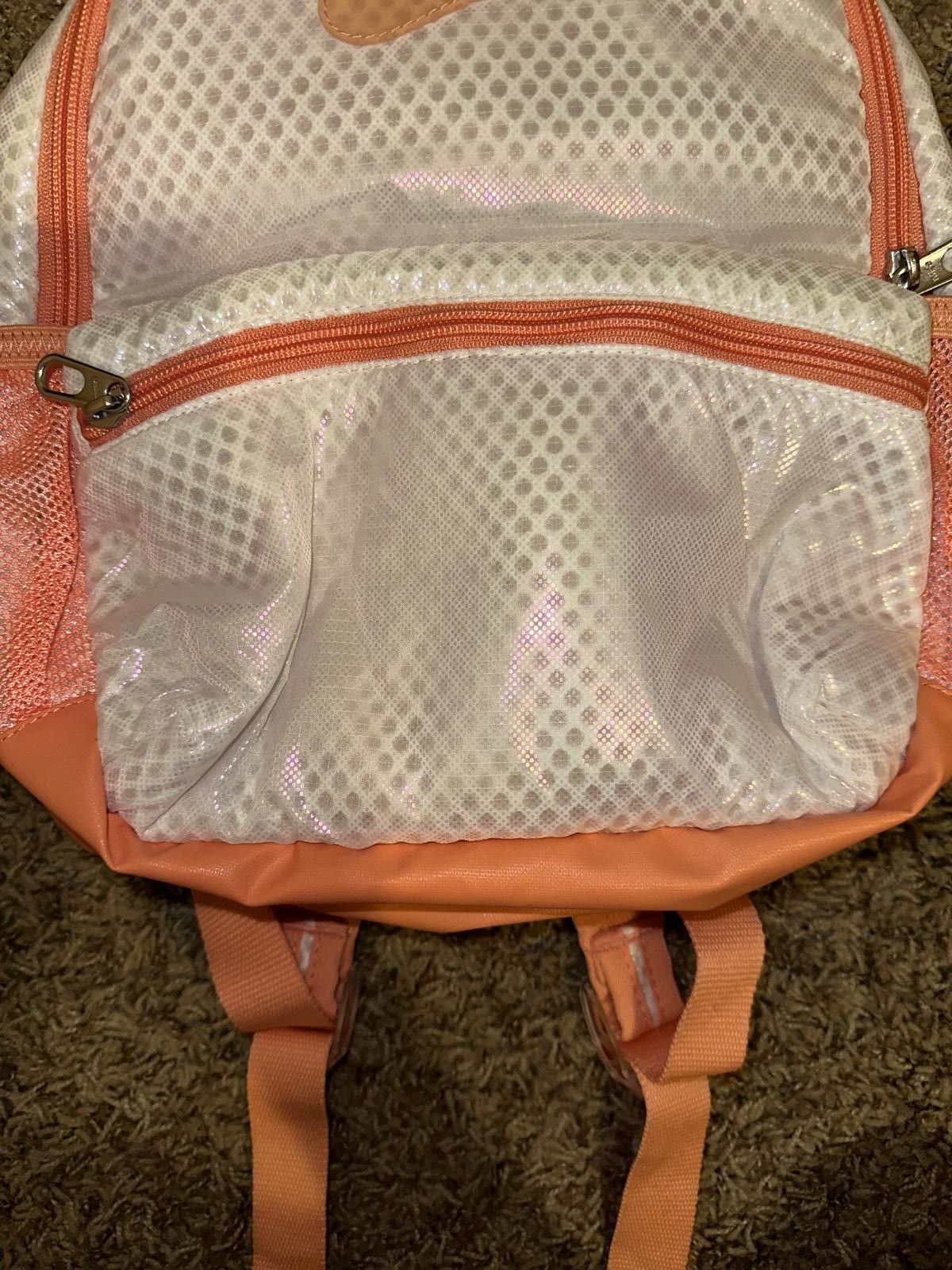 Nike Nike Kids Girl’s Brasilia Just Do It JDI Mini Air3 Pink/White Backpack Sample Size ONE SIZE - 2 Thumbnail