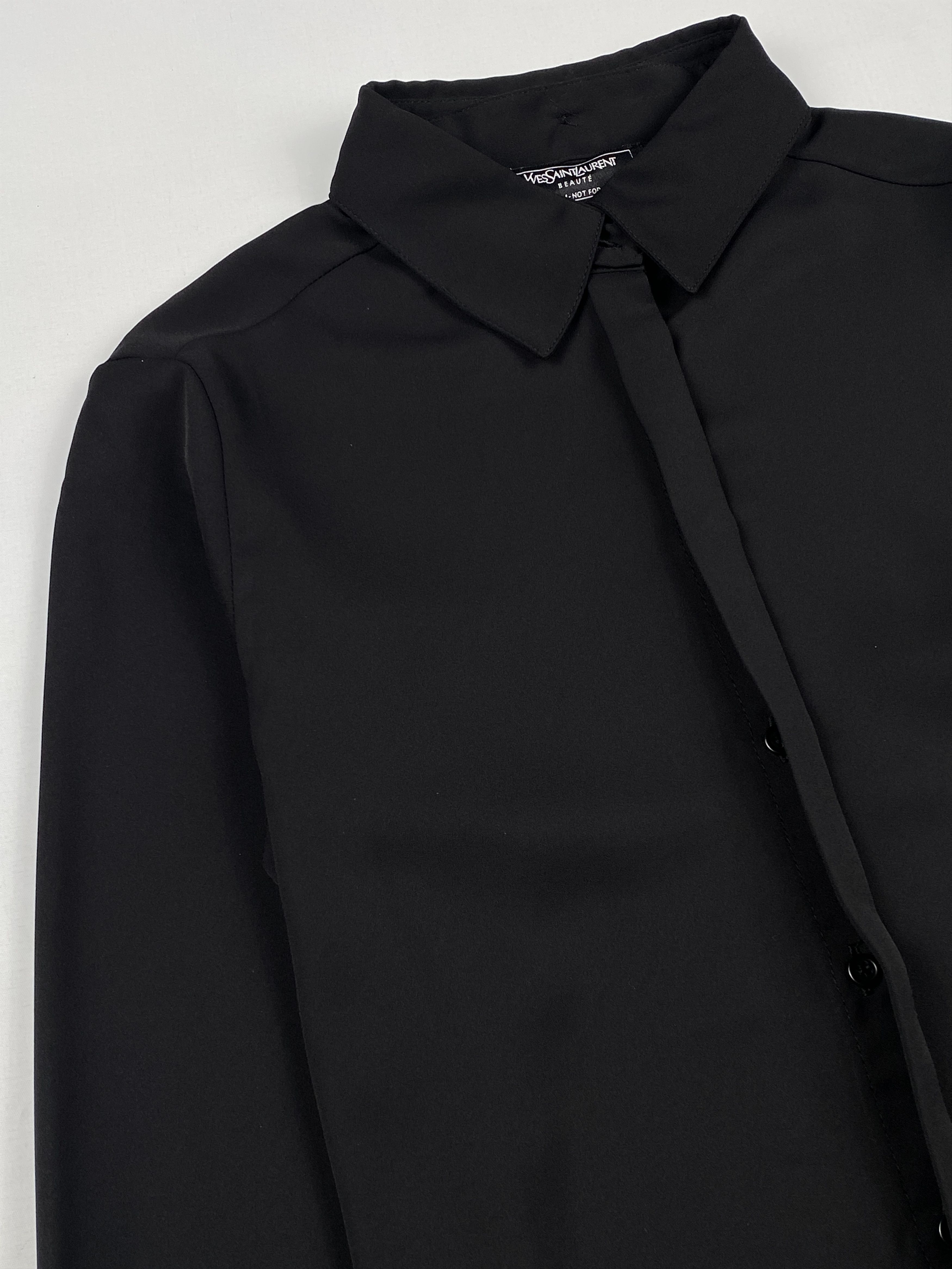 Yves Saint Laurent Beaute Uniform Long Sleeve Shirt Size 38S - 6 Thumbnail