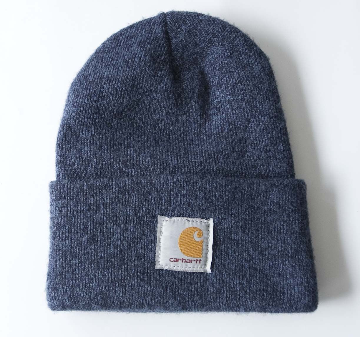 Carhartt × Vintage Carhartt Beanie Hat One Size Dark Blue Size ONE SIZE - 1 Thumbnail