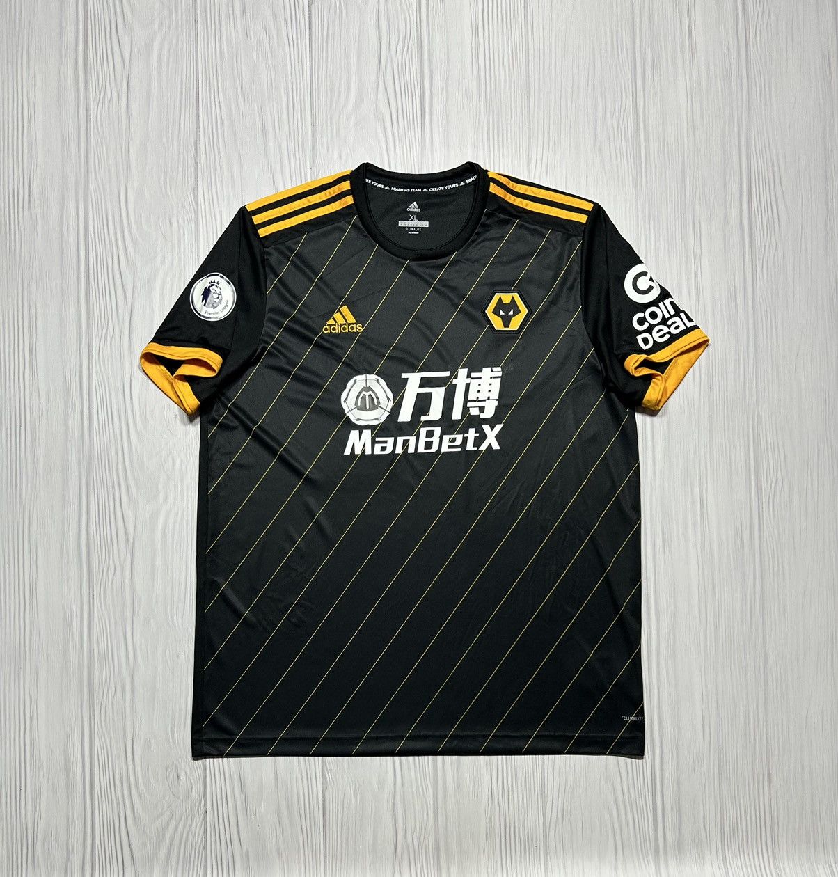 Adidas Wolverhampton 2019/20 Adidas Soccer Jersey Size XL Size US XL / EU 56 / 4 - 1 Thumbnail