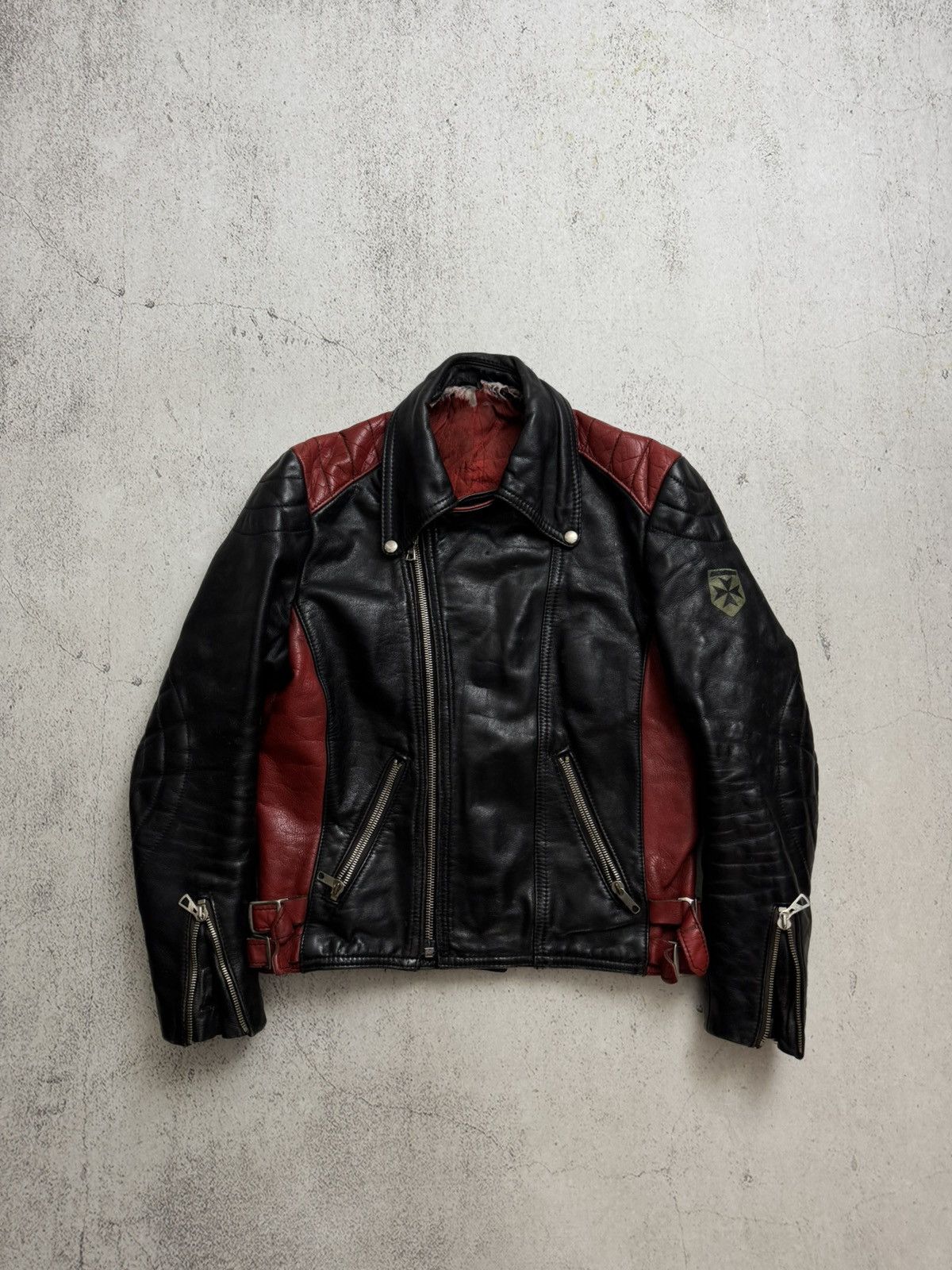 Genuine Leather Harro Vintage Honda Vintage Leather Jacket Size US M / EU 48-50 / 2 - 13 Thumbnail