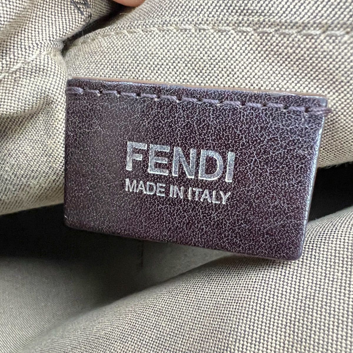 Fendi Fendi FF Beige Cross Body Bag Size ONE SIZE - 6 Thumbnail