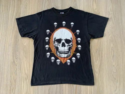 Japanese Brand Skull Skeleton T-Shirt Size US XXL / EU 58 / 5 - 2 Thumbnail