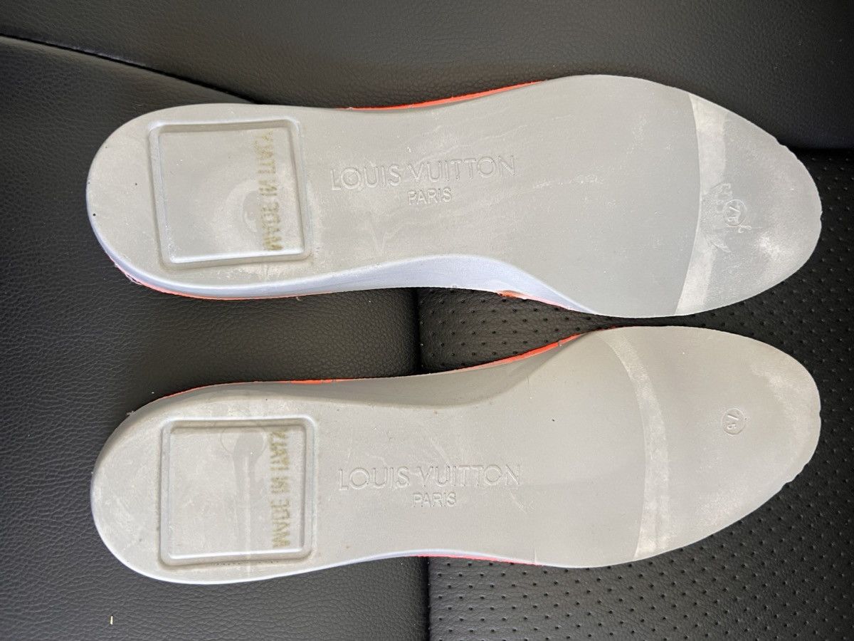 Louis Vuitton Louis Vuitton LV trainers orange ss20 - Size 7 (LV) Size US 7 / EU 40 - 17 Thumbnail