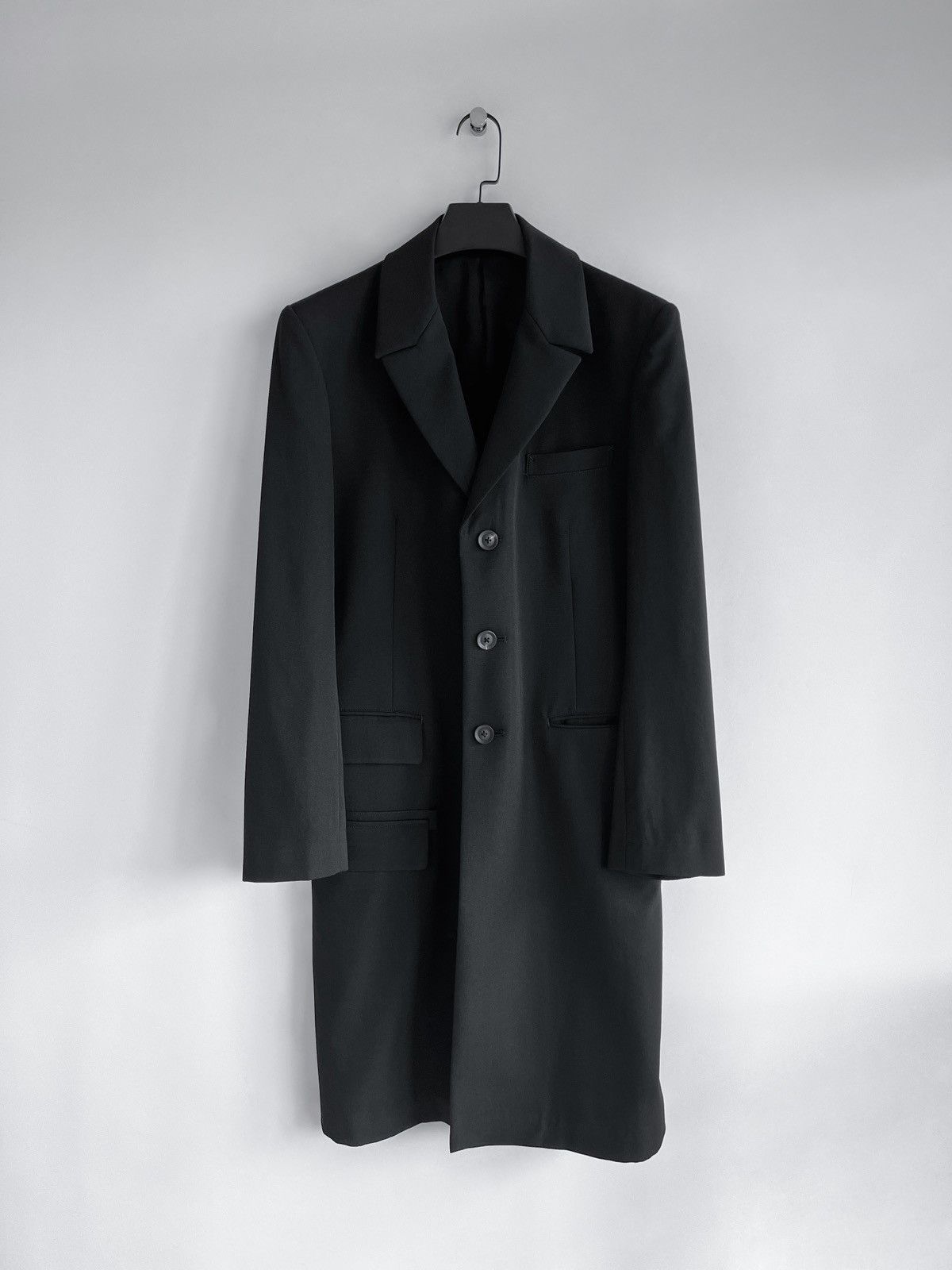 Yohji Yamamoto Yohji Yamamoto REGULATION Re/Gabardine Doctor Jacket Dr.JKT  | Grailed